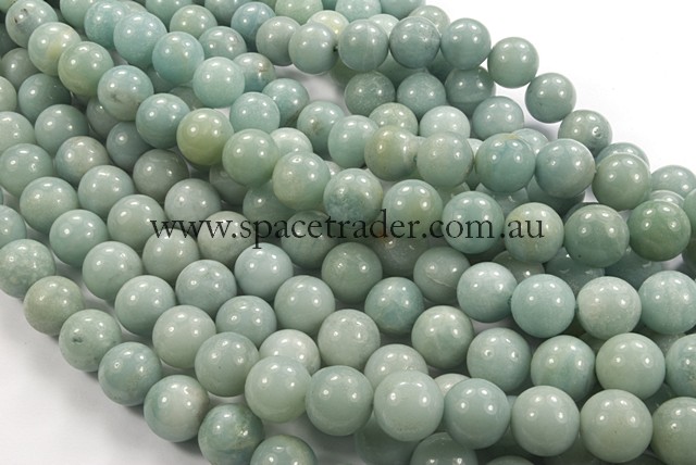 04mm Plain Round Amazonite Bead - 40cm strands