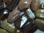 glass - colour mix - 2701G gunmetal - topaz family mix x 1kg