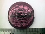 glass - foil - 10111-007 - 50mm coin - purple x 1 KG