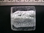 glass - foil - 10113-023 - 35mm flat square - clear x 1 KG
