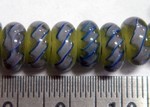 glass - moretti lampwork 001 x 10 strands