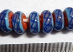 glass - moretti lampwork 021 x 10 strands