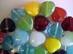 glass - mix - 1872 - 10mm hearts mix x 1kg