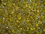 seed beads - 2742 -YL - yellow mix x 1kg