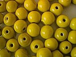 glass - round - 06mm - 1610-034 opaque yellow x 1 KG