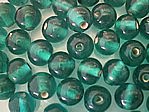 glass - round - 08mm - 1607-016 transparent aqua x 1 KG