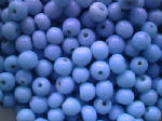 glass - round - 08mm - 1607-296 turquoise blue x 1 KG