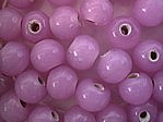 glass - round - 06mm - 1610-309 translucent dark pink x 1 KG