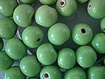glass - round - 06mm - 1610-037 opaque light green x 1 KG