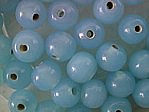 glass - round - 06mm - 1610-293 translucent light blue x 1 KG