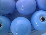 glass - round - 08mm - 1607-297 opaque powder blue x 1 KG