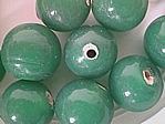 glass - round - 08mm - 1607-289 opaque dark green x 1 KG