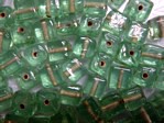 glass - 4731-013 - 8mm cube - light green x 1 KG