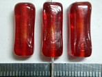 glass - 1807-315 - 18 x 8mm rectangle - bright purple x 1 KG