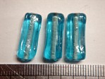 glass - 1807-027 - 18 x 8mm rectangle - pale blue x 1 KG