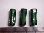 glass - 1807-003 - 18 x 8mm rectangle - trans dark green x 1 KG