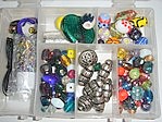 bead kits - 4602 - mixed glass bead kit x 10 sets