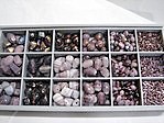 bead kits - 4605 - mix glass bead kit - purple x 12 sets