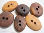 wood - Australian outback wood beads - 2 hole buttons x 1kg